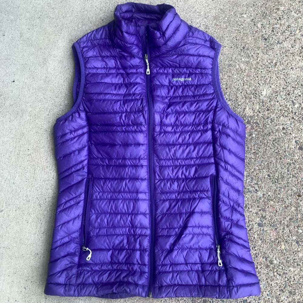 Patagonia Purple Women's Lightweight Down Vest
